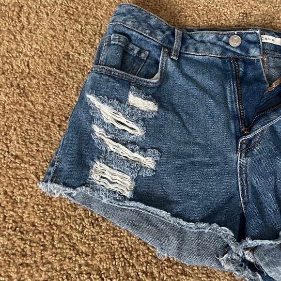 PacSun festival Jean shorts - Picture 3 of 8